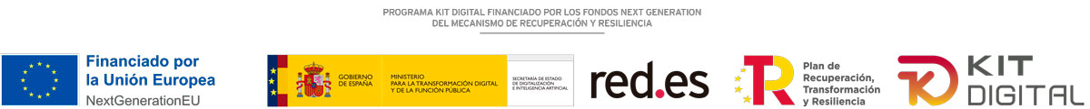 Subvencionado por Red.es, dentro de las ayudas del Kit Digital